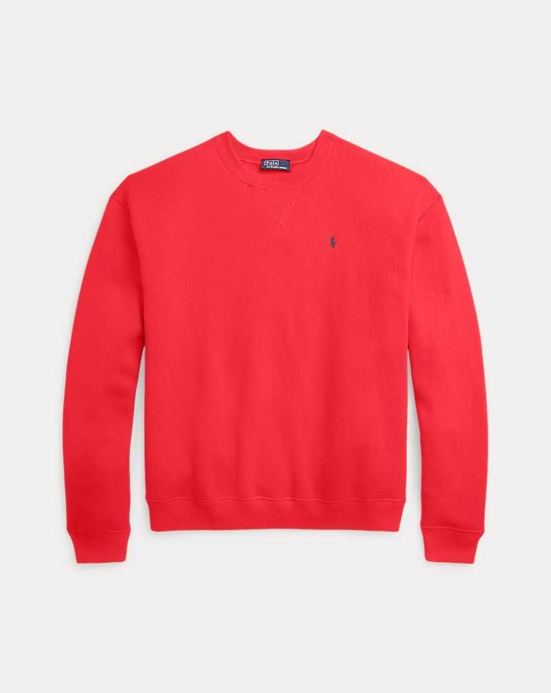 Sudaderas Ralph Lauren Fleece Crewneck Mujer Bright Hibiscus | WBNVSXA-73 - vista 2