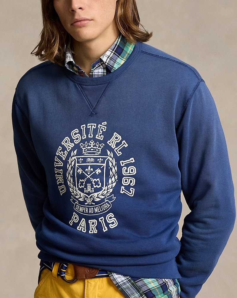 Sudaderas Ralph Lauren Fleece Graphic Hombre Freshwater | HJYNQTF-35 - vista 5