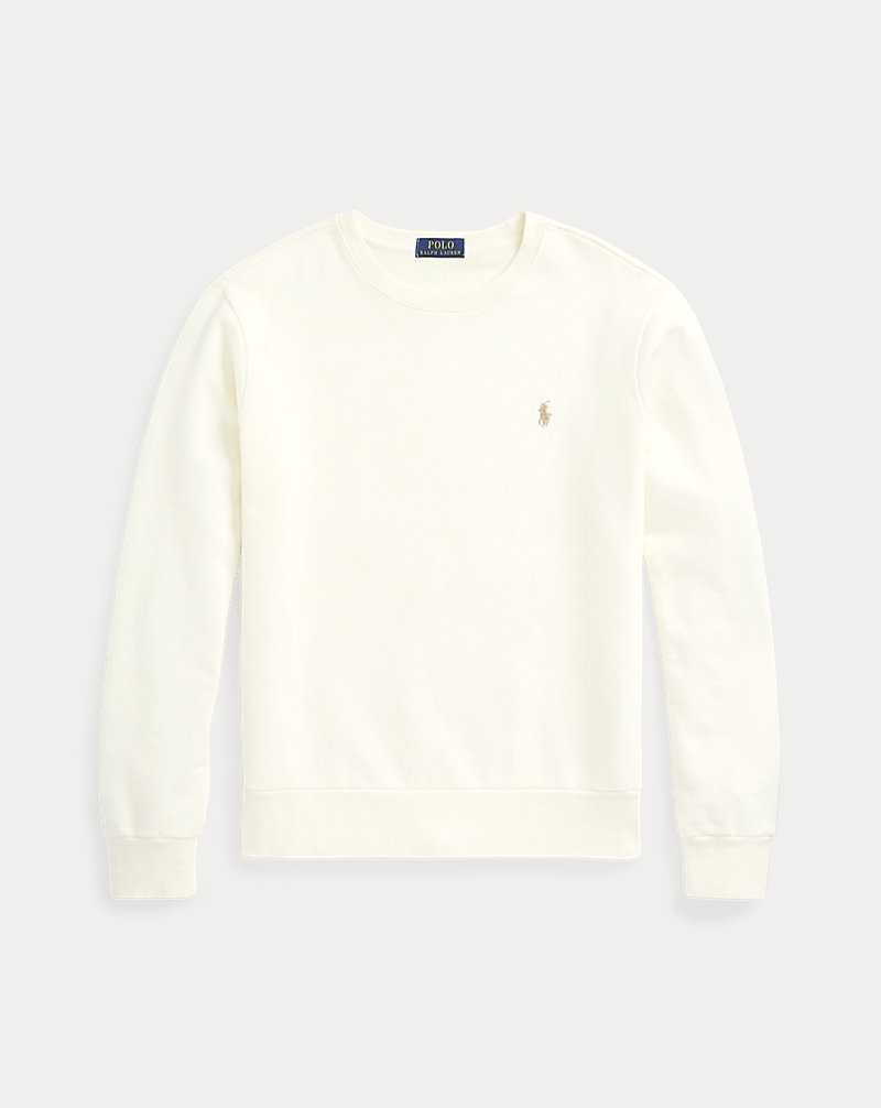 Sudaderas Ralph Lauren Loopback Fleece Hombre Creme | MYLVEWS-51 - vista 2