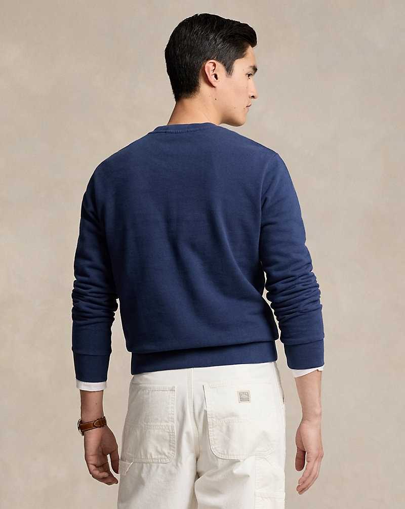 Sudaderas Ralph Lauren Loopback Fleece Hombre Navy-410 | WSUVCXY-81 - vista 4