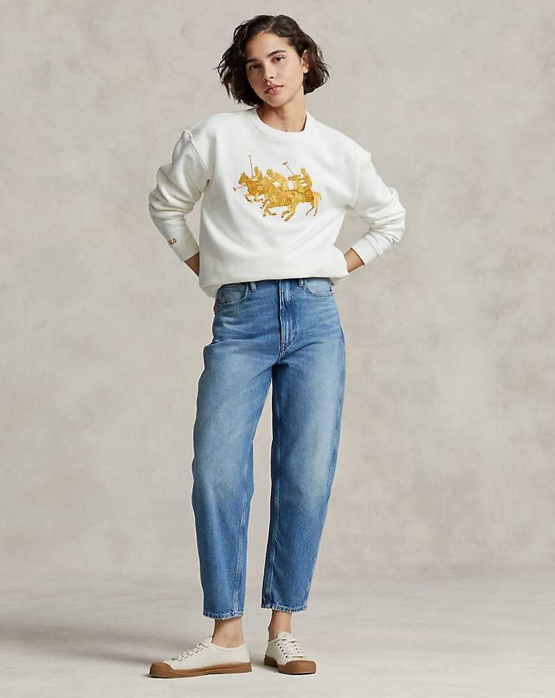 Sudaderas Ralph Lauren Lunar New Year Triple-Pony Mujer Nevis | GTNELHF-92 - vista 3