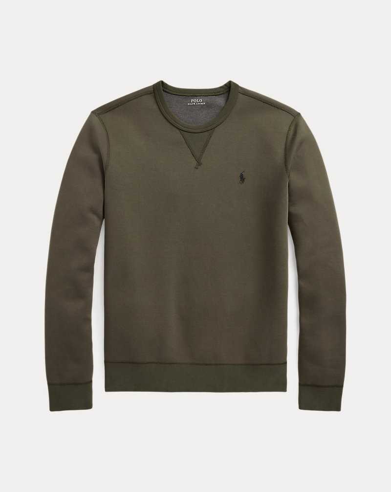 Sudaderas Ralph Lauren Marled Double-Knit Hombre Verde Oliva | SXQVCLB-46 - vista 2