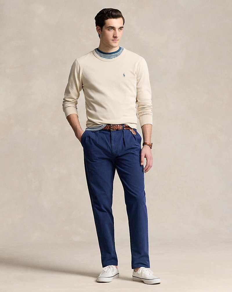 Sudaderas Ralph Lauren Spa Terry Hombre Kaki | CIWNYDZ-72 - vista 3