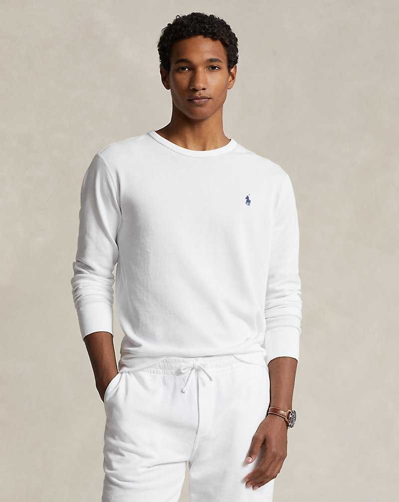Sudaderas Ralph Lauren Spa Terry Hombre Blancos | WALRDVE-61 - vista 1