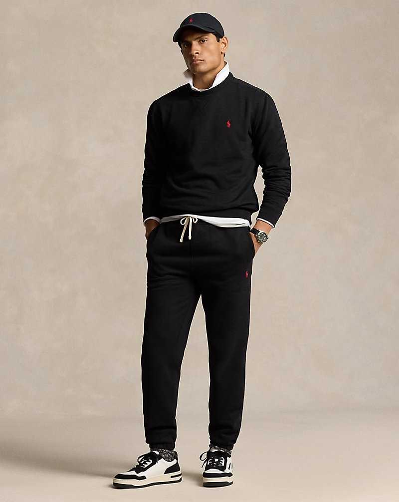 Sudaderas Ralph Lauren The RL Fleece Hombre Negros | TWOQPAU-10 - vista 3