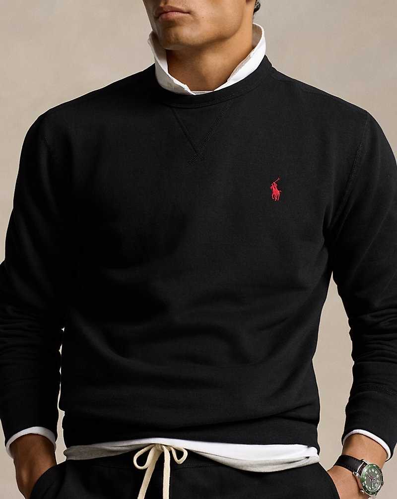 Sudaderas Ralph Lauren The RL Fleece Hombre Negros | TWOQPAU-10 - vista 5