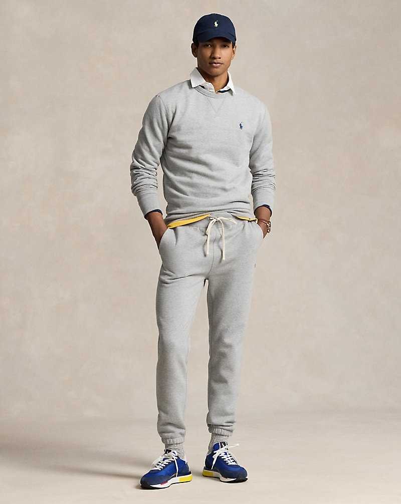 Sudaderas Ralph Lauren The RL Fleece Hombre Andover Heather | IEVLUOS-46 - vista 3