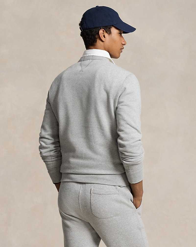 Sudaderas Ralph Lauren The RL Fleece Hombre Andover Heather | IEVLUOS-46 - vista 4
