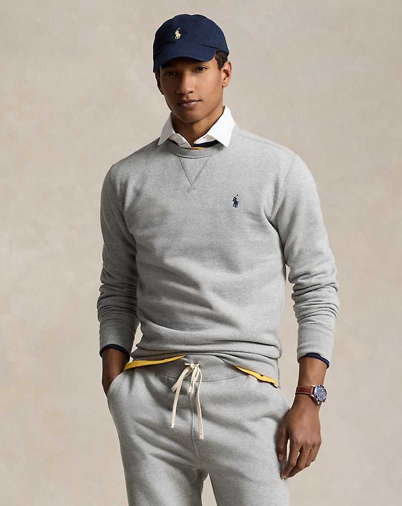 Sudaderas Ralph Lauren The RL Fleece Hombre Andover Heather | IEVLUOS-46 - vista 1