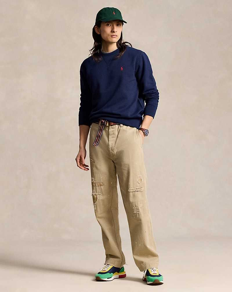 Sudaderas Ralph Lauren The RL Fleece Hombre Azul Marino | ETLCMJG-17 - vista 3