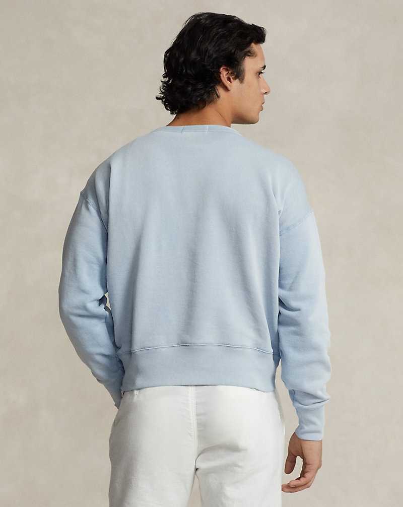 Sudaderas Ralph Lauren Vintage Fit Fleece Graphic Hombre Azules | BJUZLQF-96 - vista 4
