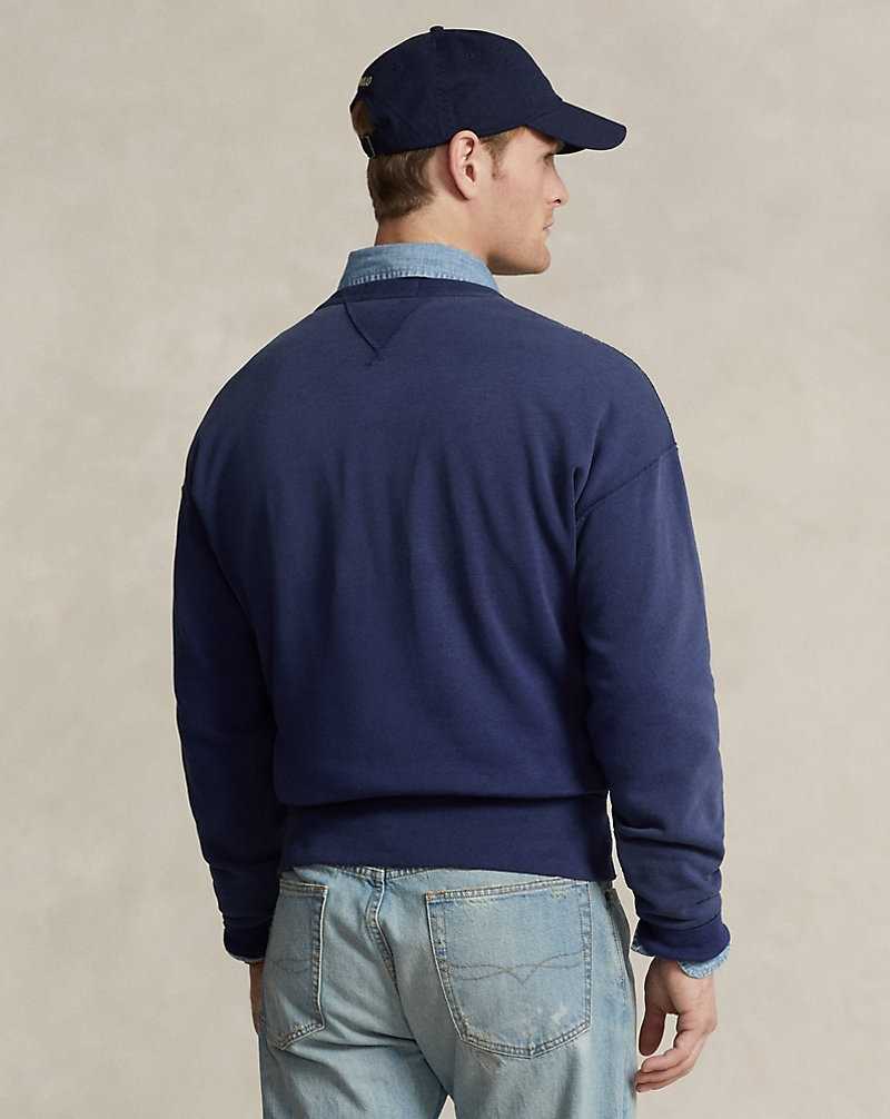 Sudaderas Ralph Lauren Vintage Fit Fleece Graphic Hombre Azules | HZTLVPC-80 - vista 4