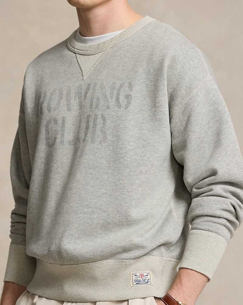 Sudaderas Ralph Lauren Vintage Fit Fleece Graphic Hombre Andover Heather | LXSMCGW-70 - vista 5