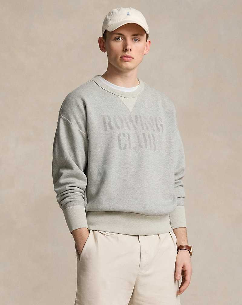 Sudaderas Ralph Lauren Vintage Fit Fleece Graphic Hombre Andover Heather | LXSMCGW-70 - vista 1