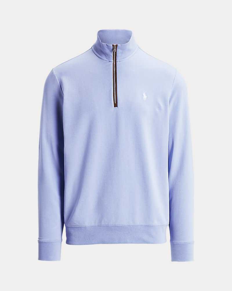 Sudaderas Ralph Lauren Water-Repellent Terry Hombre Azules | FLPNRZK-91 - vista 2