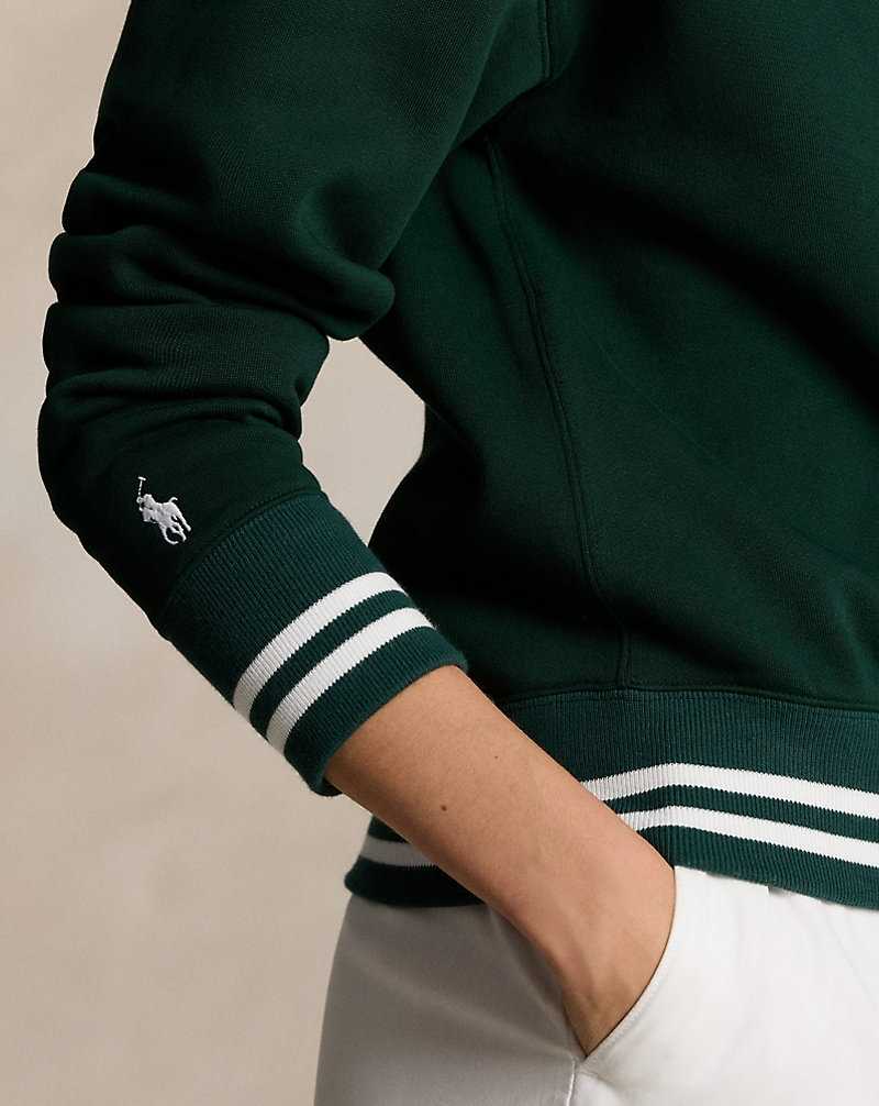 Sudaderas Ralph Lauren Wimbledon Logo Fleece Mujer Moss Agate | STYUMKV-81 - vista 5
