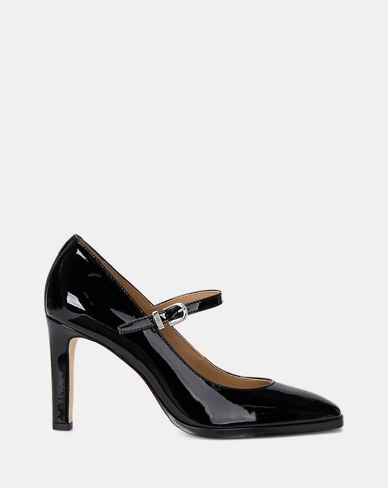 Tacones Ralph Lauren Camila Patent Leather Mary Jane Pump Mujer Negros | ZELXIVH-65 - vista 1