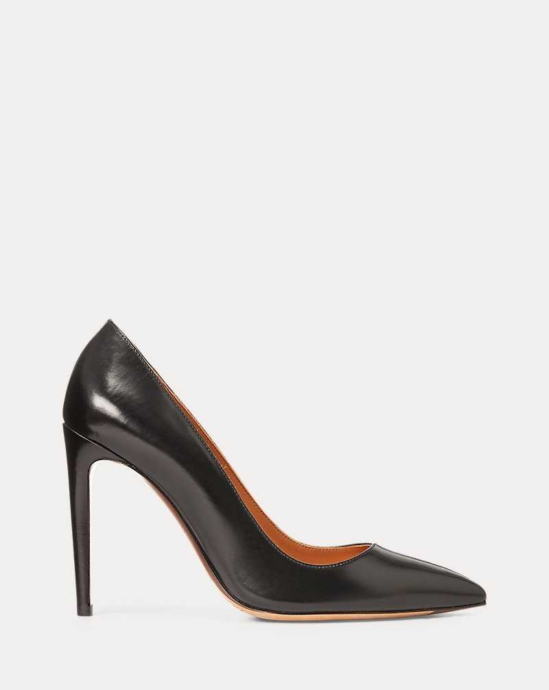 Tacones Ralph Lauren Celia Calfskin Pump Mujer Negros | SOXAUIQ-37 - vista 1