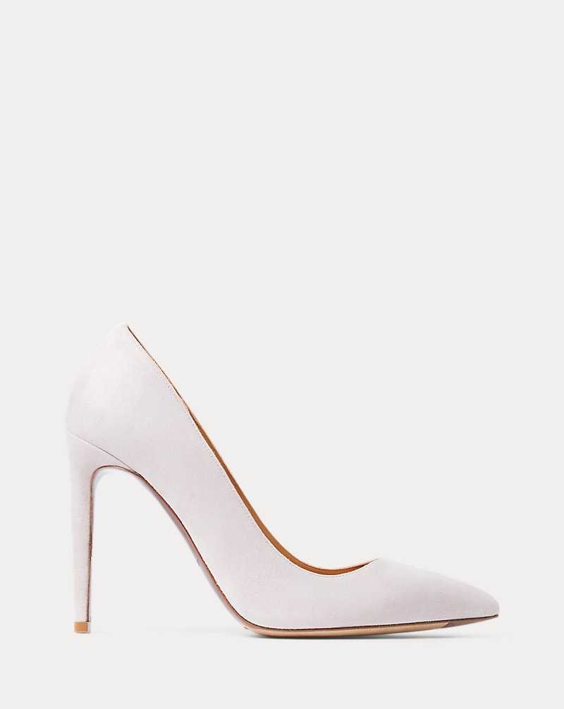 Tacones Ralph Lauren Celia Goat-Suede Pump Mujer Mauve | IDOHMUY-85 - vista 1
