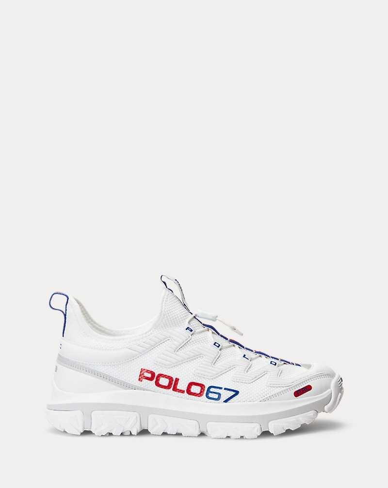 Tenis Ralph Lauren Adventure 300LT Hombre Blancos | AZUGIWX-56 - vista 1