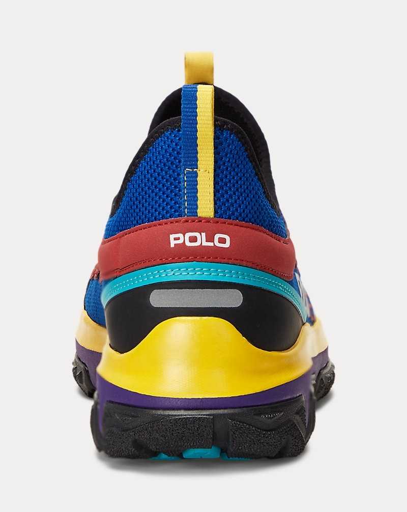 Tenis Ralph Lauren Adventure 300LT Hombre Morados | BWCKMHP-97 - vista 3