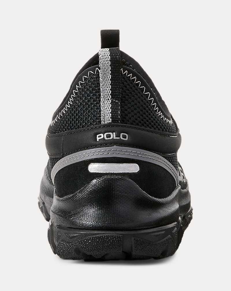Tenis Ralph Lauren Adventure 300LT Mujer Black/Black | BDONKQW-35 - vista 3
