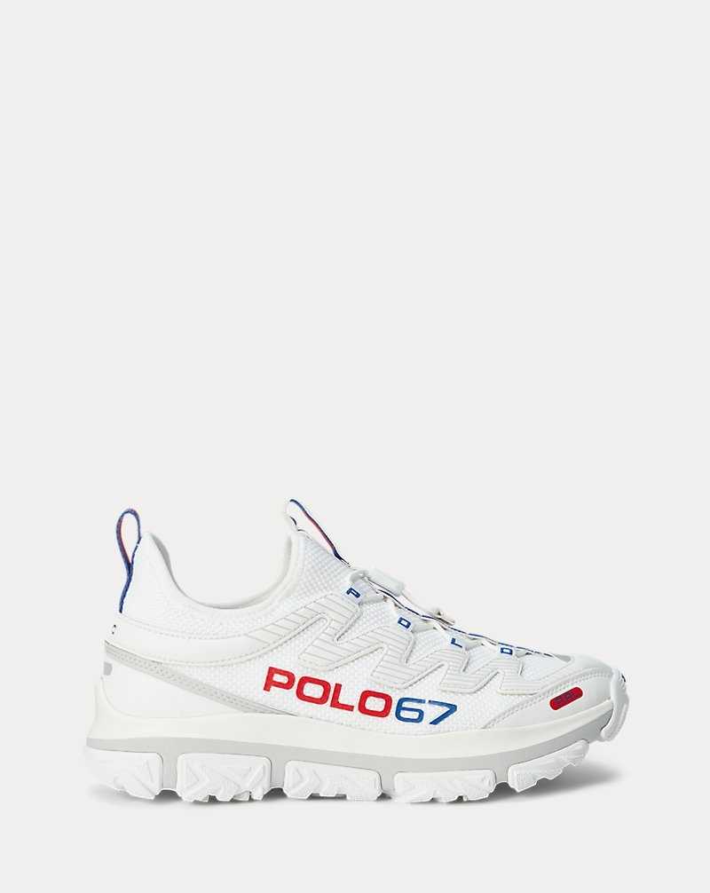Tenis Ralph Lauren Adventure 300LT Mujer Blancos | ACIQNFP-74 - vista 1
