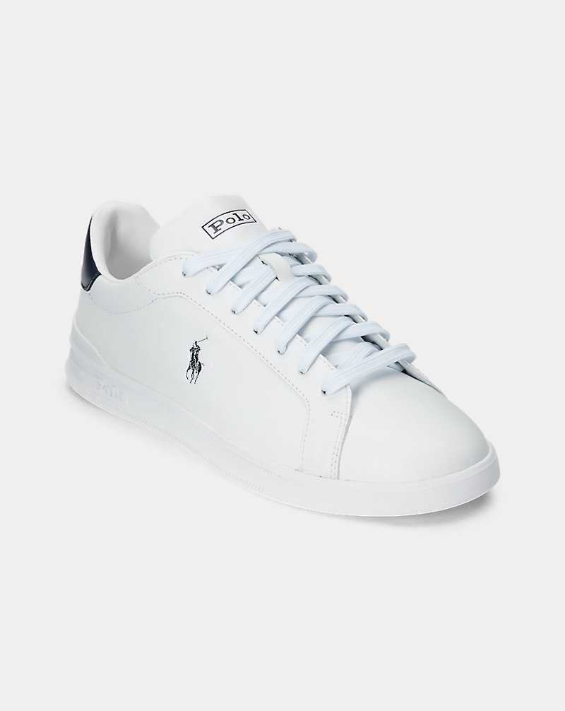 Tenis Ralph Lauren Heritage Court II Leather Hombre Azul Marino | YRODVXT-95 - vista 2