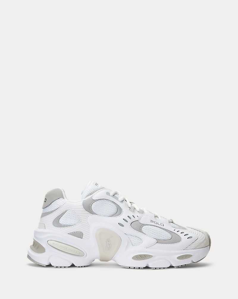 Tenis Ralph Lauren Modern 100 Hombre Blancos | XHCGRWB-75 - vista 1