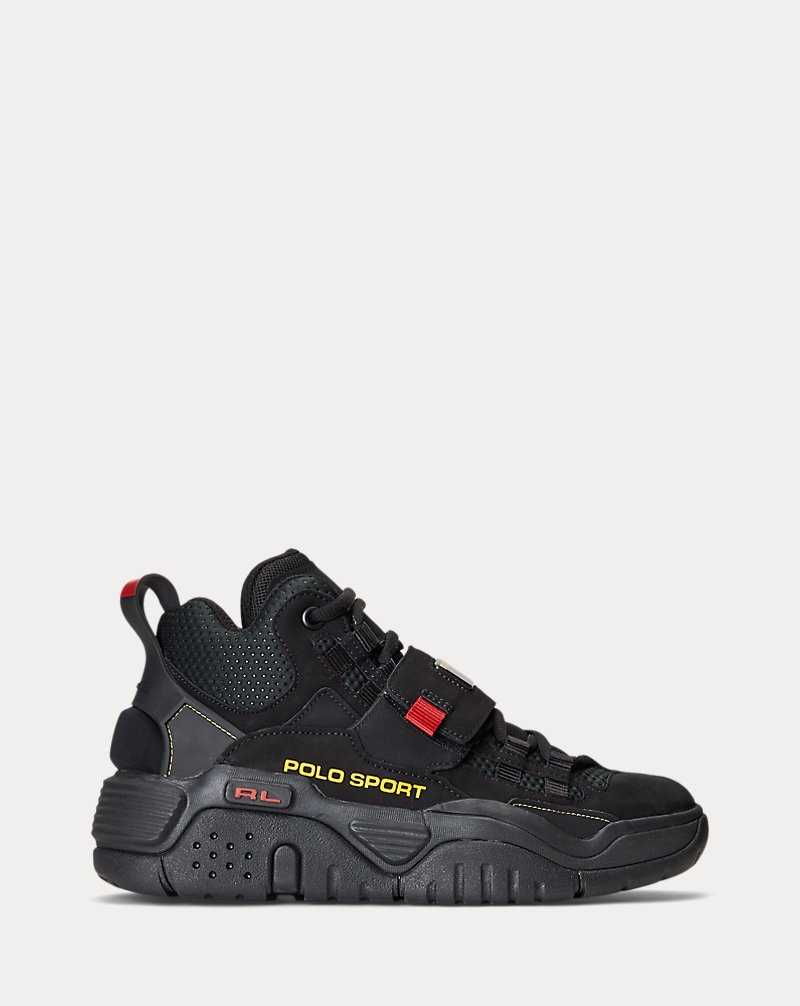 Tenis Ralph Lauren PS100 High-Top Hombre Amarillos | AGFEPXC-07 - vista 1