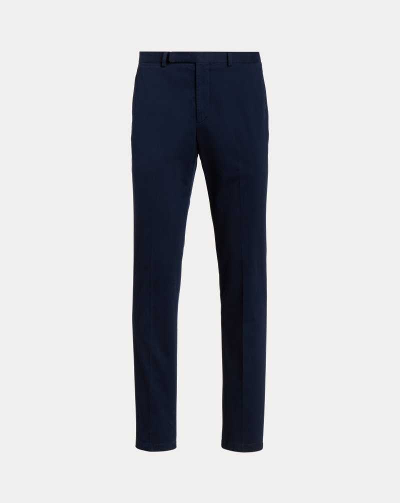 Trajes Ralph Lauren Garment-Dyed Stretch Chino Hombre Azul Marino | WFGTXJE-36 - vista 2