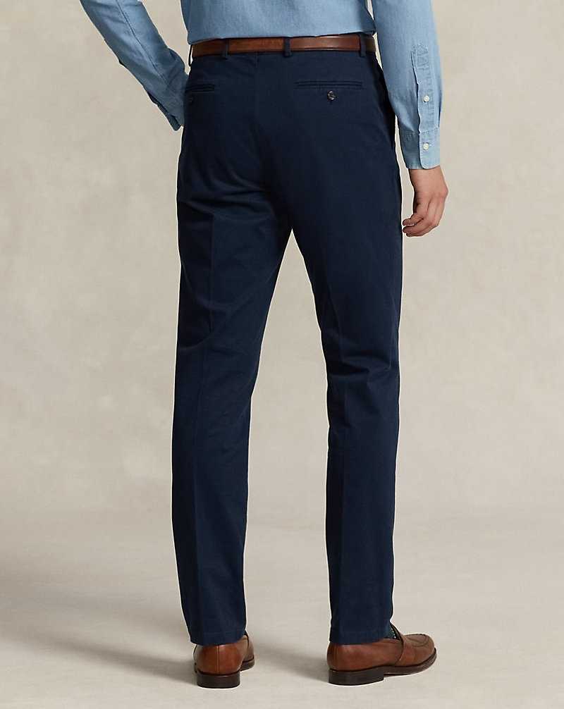 Trajes Ralph Lauren Garment-Dyed Stretch Chino Hombre Azul Marino | WFGTXJE-36 - vista 4
