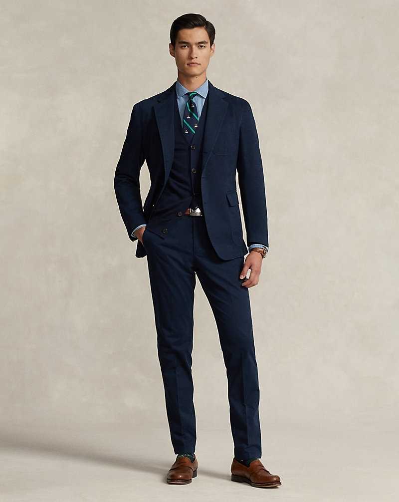 Trajes Ralph Lauren Garment-Dyed Stretch Chino Hombre Azul Marino | WFGTXJE-36 - vista 1