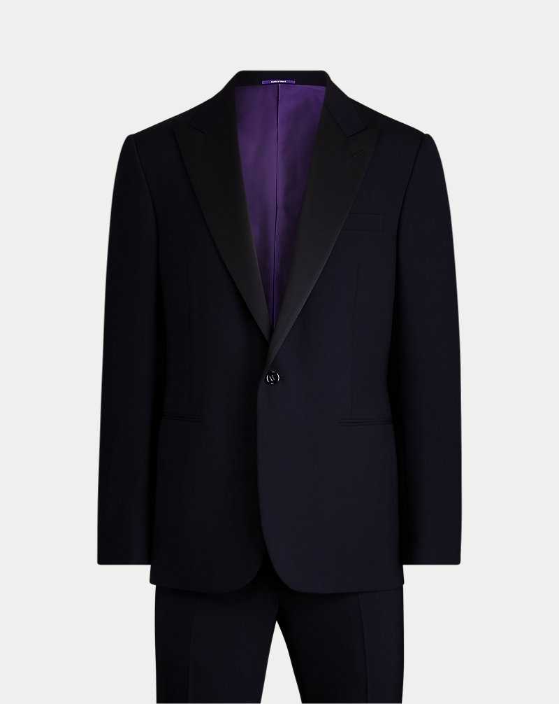 Trajes Ralph Lauren Gregory Barathea Peak Tuxedo Hombre Azul Marino | MVUQRDN-53 - vista 2