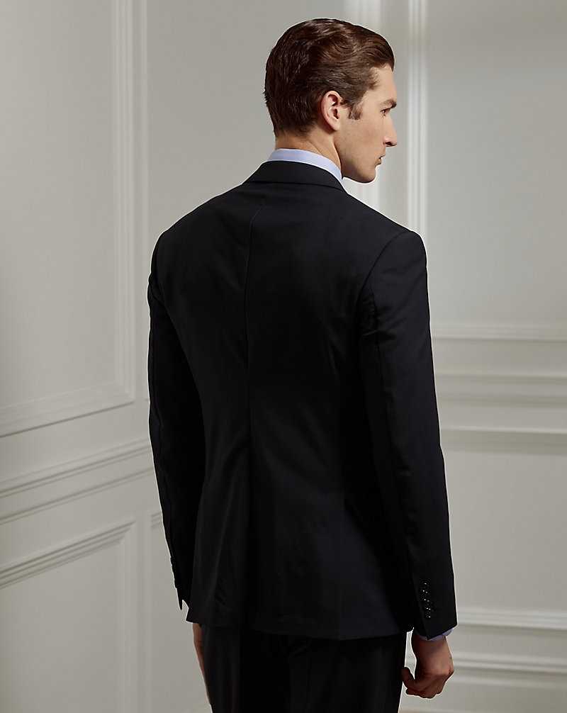 Trajes Ralph Lauren Gregory Hand-Tailored Wool Twill Hombre Azul Marino | NHXPDFZ-01 - vista 5