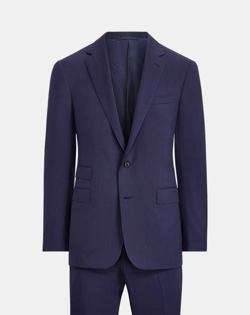 Trajes Ralph Lauren Gregory Handmade Wool Gabardine Hombre Azul Marino | LUTXAFN-51 - vista 2