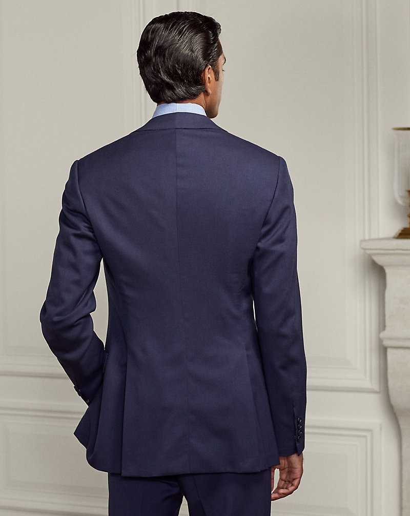 Trajes Ralph Lauren Gregory Handmade Wool Gabardine Hombre Azul Marino | LUTXAFN-51 - vista 4
