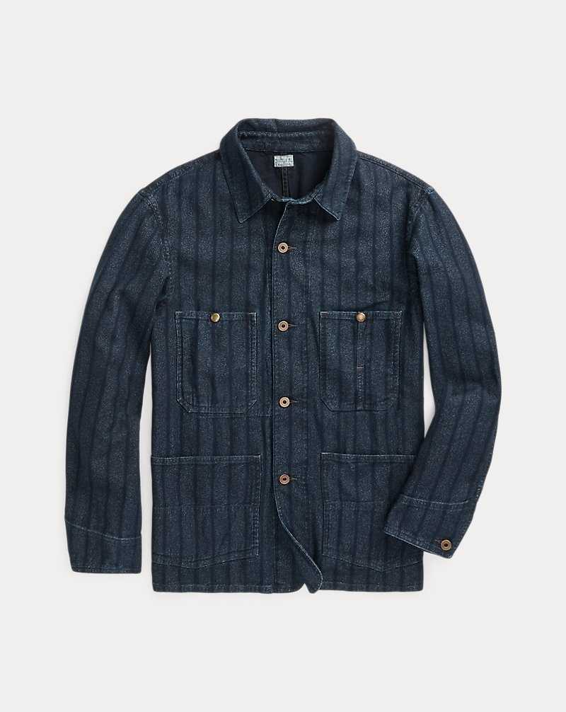 Trajes Ralph Lauren Indigo Striped Twill Hombre Indigo/White | YNVORQG-96 - vista 1