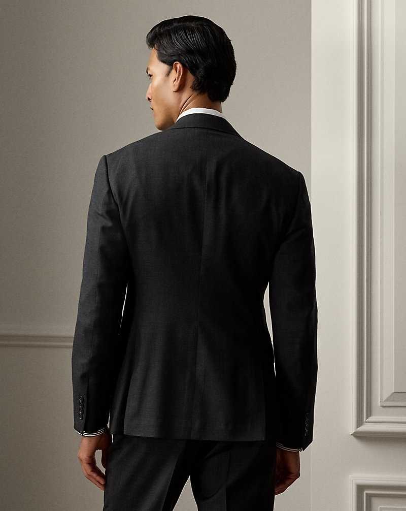 Trajes Ralph Lauren Kent Hand-Tailored Glen Plaid Hombre Grises | IOSZVMX-83 - vista 4