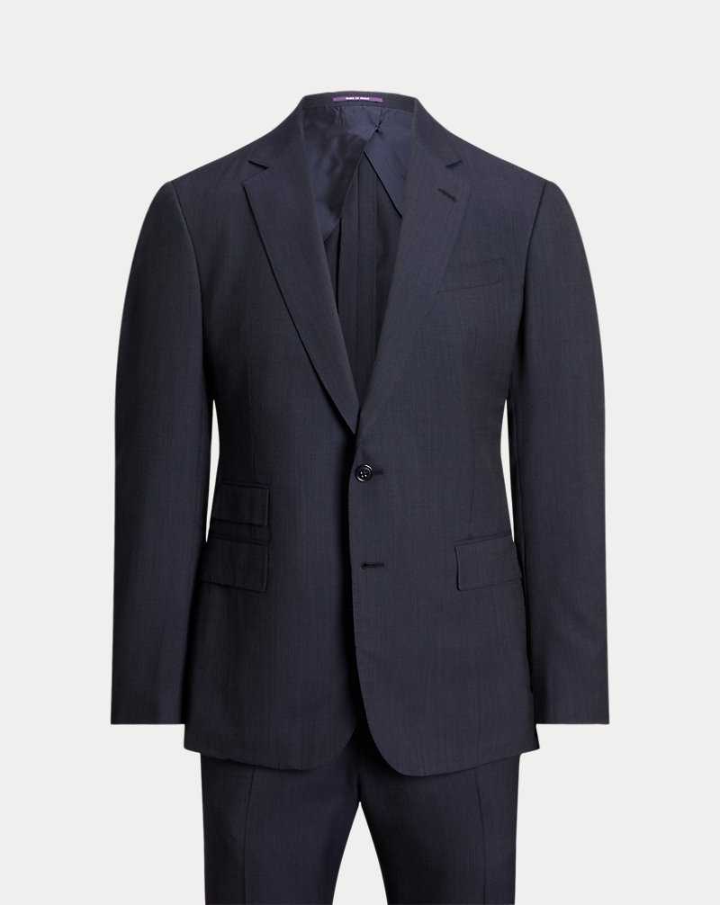 Trajes Ralph Lauren Kent Hand-Tailored Nailhead Hombre Navy/Grey | ACPDTMB-27 - vista 2