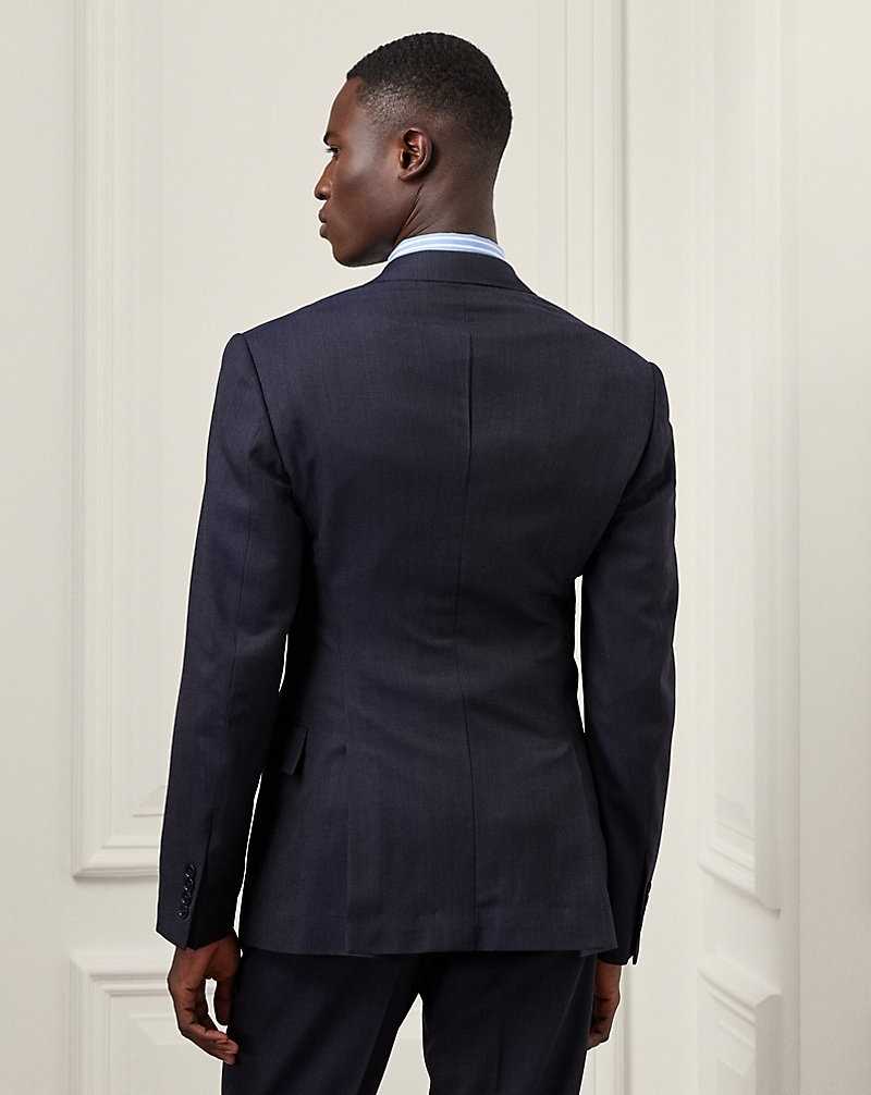 Trajes Ralph Lauren Kent Hand-Tailored Nailhead Hombre Navy/Grey | ACPDTMB-27 - vista 4