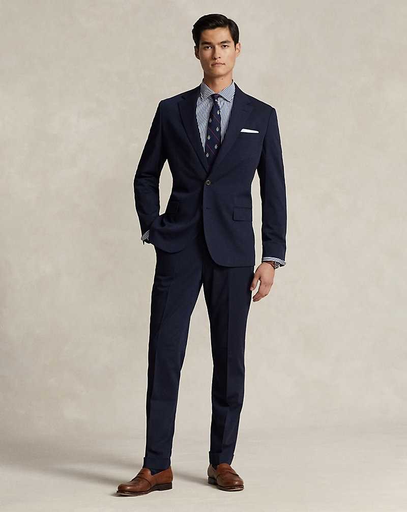 Trajes Ralph Lauren Performance Stretch Twill Hombre Azul Marino | BTLKWEI-20 - vista 1