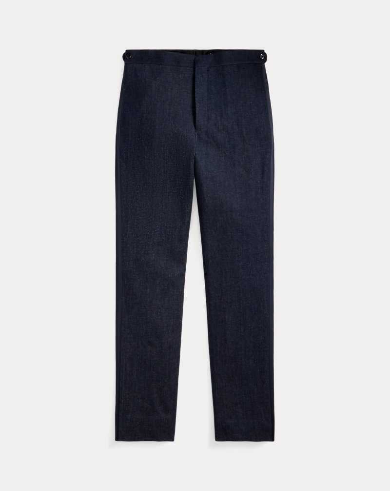 Trajes Ralph Lauren Slim Fit Indigo Denim Tuxedo Hombre Azules | GFYNDSO-91 - vista 1