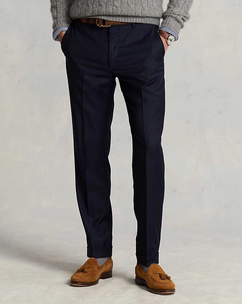 Trajes Ralph Lauren Slim Fit Wool Twill Hombre Azul Marino | LNTJDXW-82 - vista 3