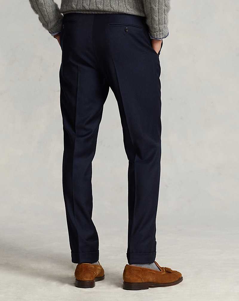 Trajes Ralph Lauren Slim Fit Wool Twill Hombre Azul Marino | LNTJDXW-82 - vista 4