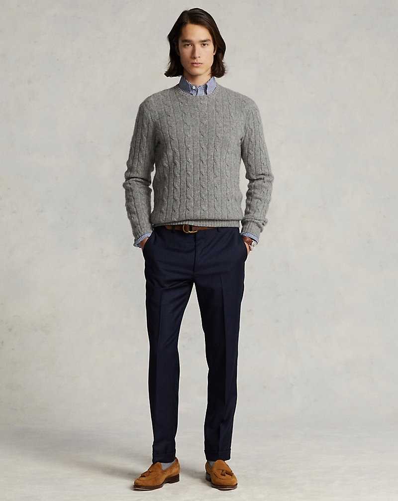 Trajes Ralph Lauren Slim Fit Wool Twill Hombre Azul Marino | LNTJDXW-82 - vista 1