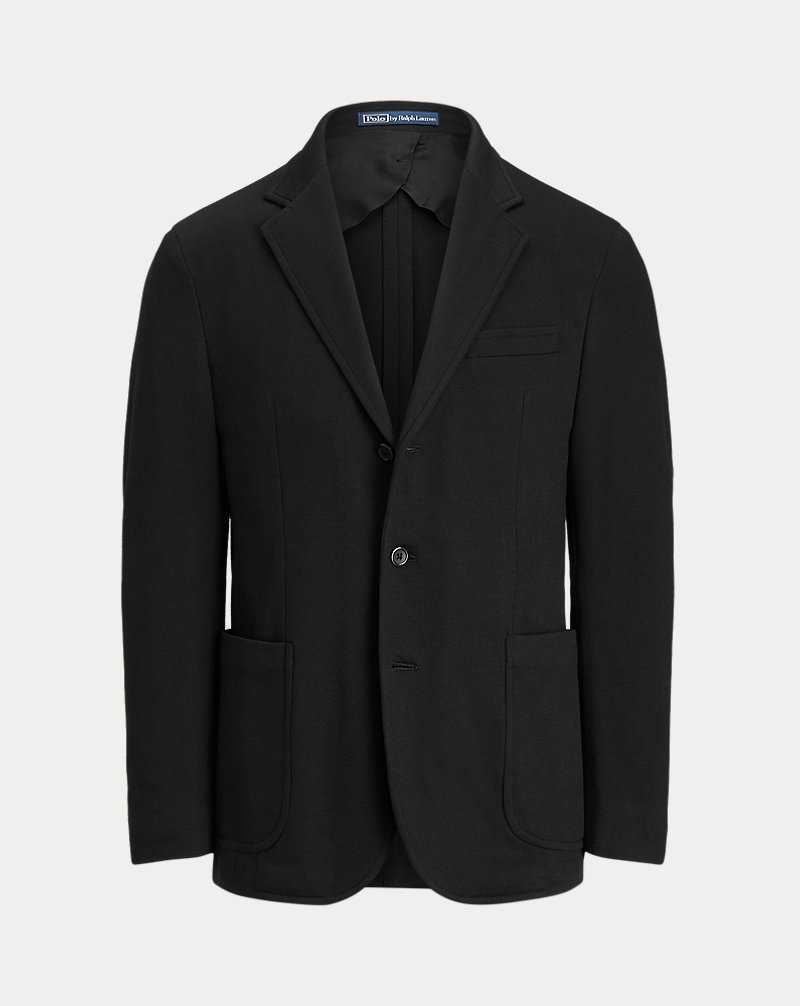 Trajes Ralph Lauren Soft Knit Pique Hombre Negros | NJHALGT-87 - vista 2