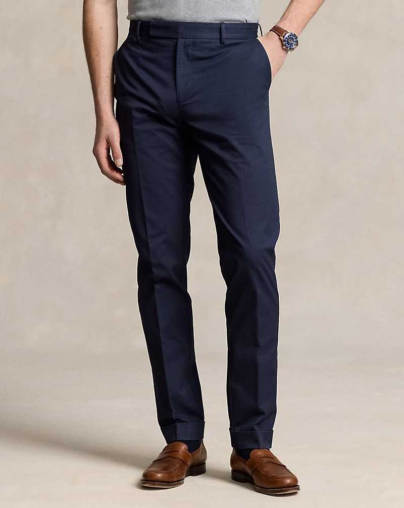 Trajes Ralph Lauren Stretch Chino Hombre Nautical Ink | OKHGIWA-12 - vista 3