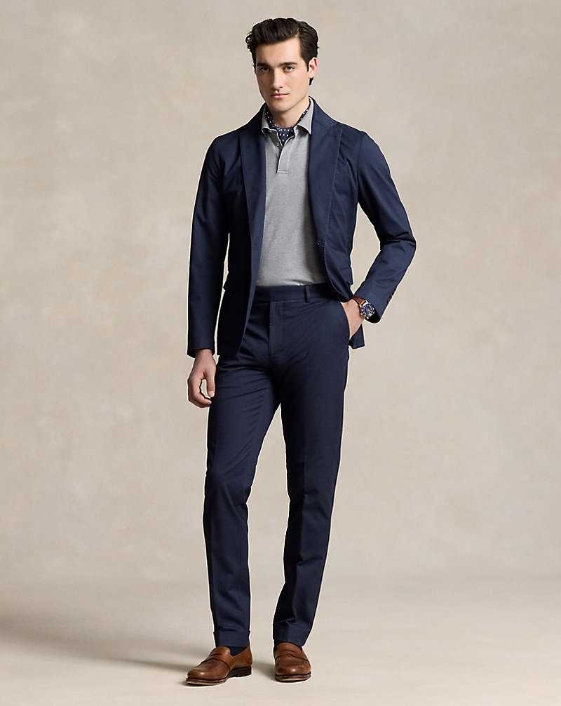 Trajes Ralph Lauren Stretch Chino Hombre Nautical Ink | OKHGIWA-12 - vista 1