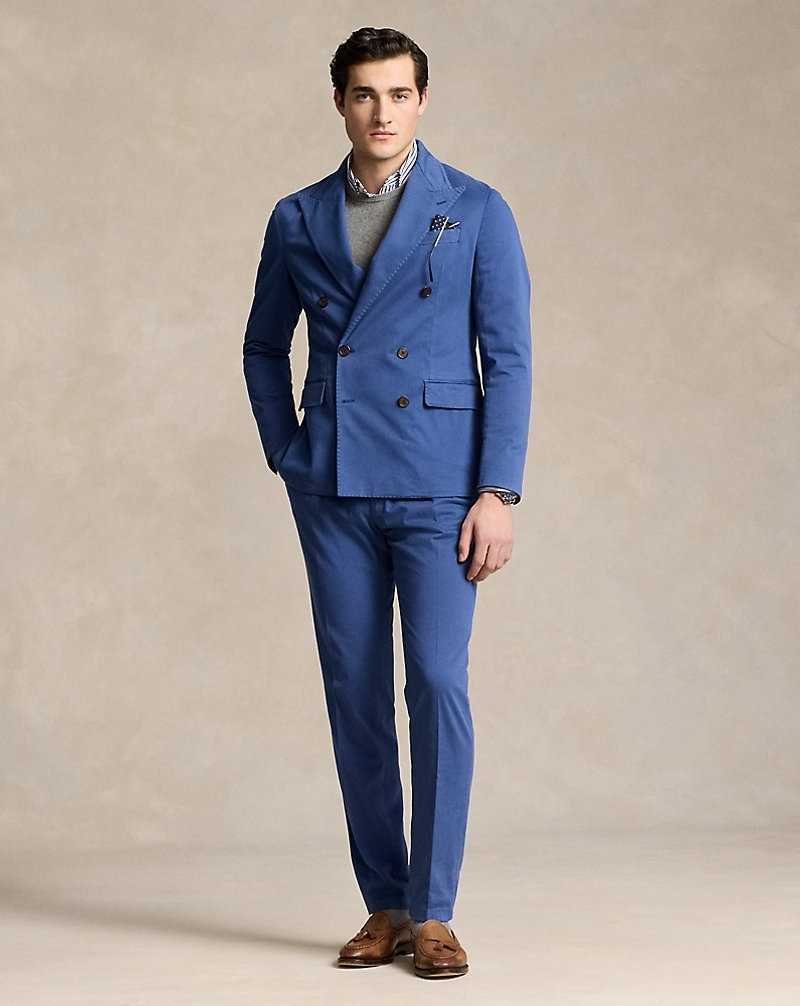 Trajes Ralph Lauren Stretch Chino Hombre Azul Rey | WFSQLUC-84 - vista 1